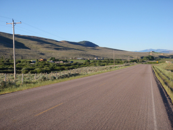 The town of Polaris, Montana.